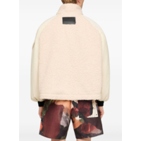 COLOUR BLOCK TRACK JACKET BEIGE
