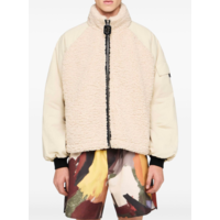COLOUR BLOCK TRACK JACKET BEIGE