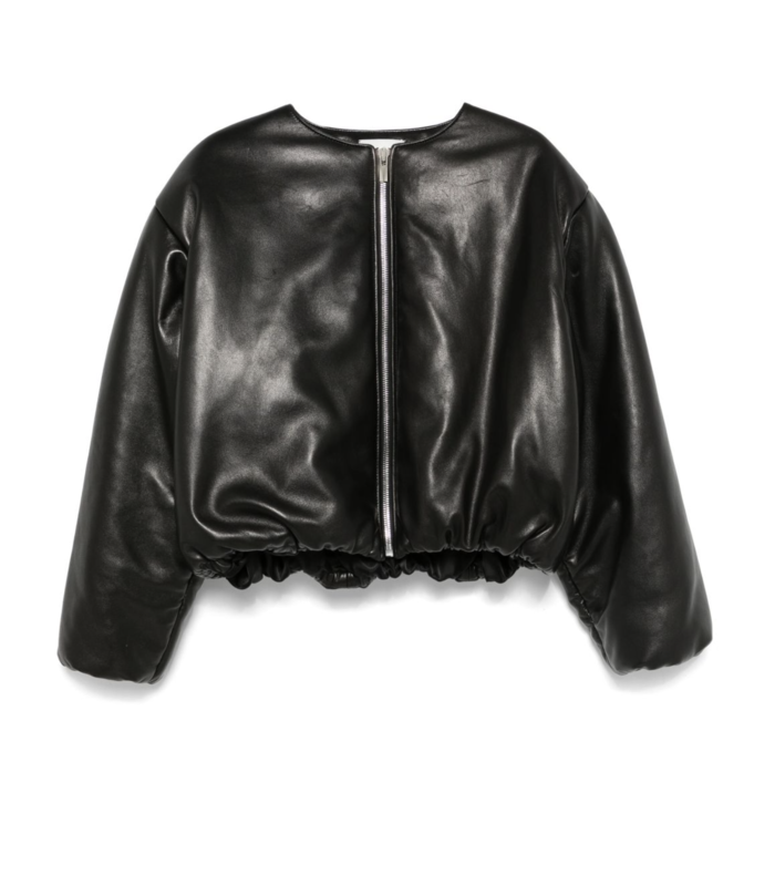 LEATHER 13 JACKET BLACK