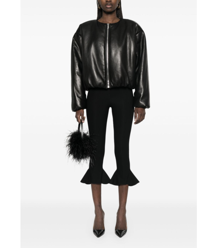LEATHER 13 JACKET BLACK