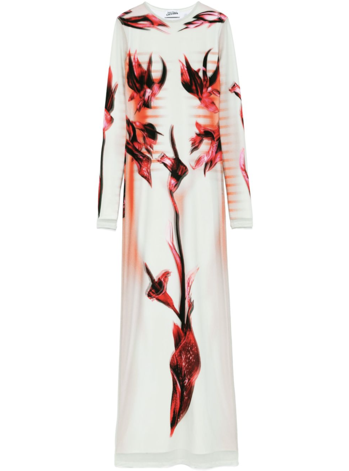 knee length dresses for ladies JEAN PAUL GAULTIER Green 'The Body Morphing' Maxi Dress – Clutch main image 1
