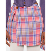 MEGHAN KILT RED/BLUE