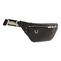 MARSUPIO IN PELLE GEO BUMBAG BLACK