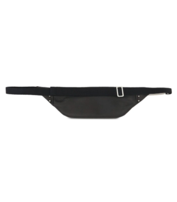 MARSUPIO IN PELLE GEO BUMBAG BLACK