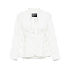 MUGLER LACED JACKET SNOW