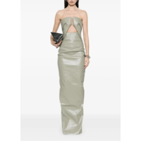 DENIM PRONG GOWN CELADON