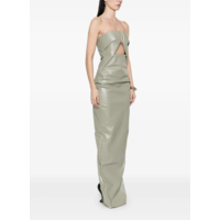 DENIM PRONG GOWN CELADON