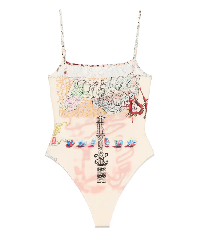 T ASSA BODYSUIT MULTI COLOR
