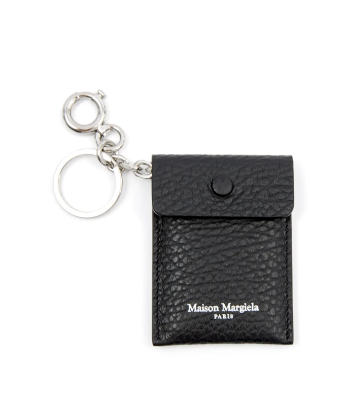 RECTANGULAR KEYRING black
