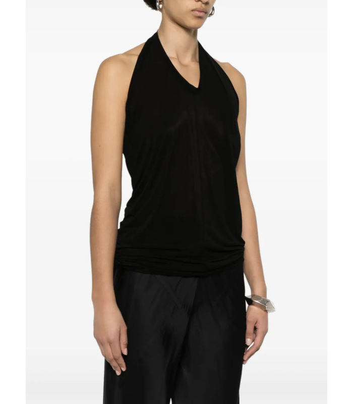 TOP HALTER T BLACK