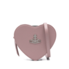 VIVIENNE WESTWOOD LOUISE HEART CROSSBODY PINK