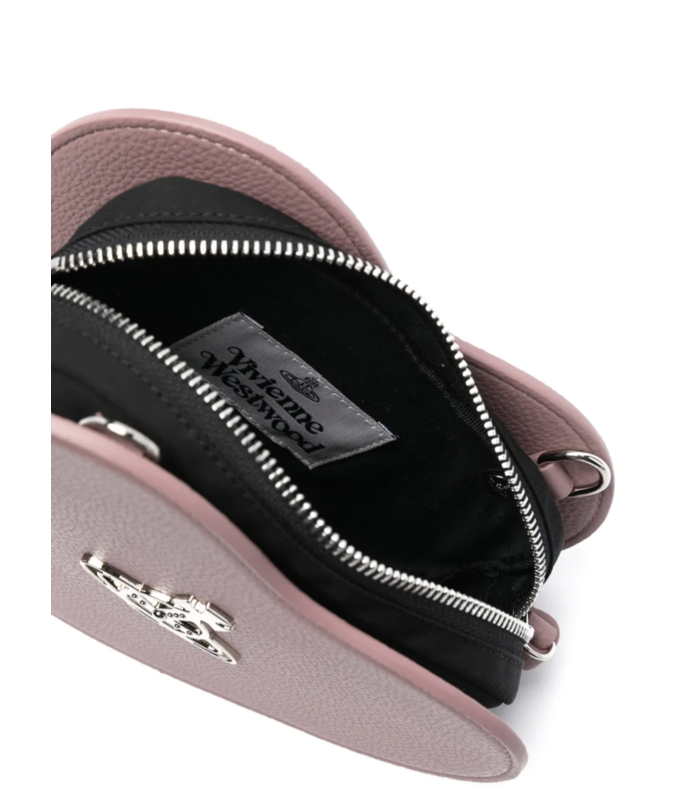 LOUISE HEART CROSSBODY PINK