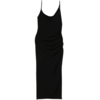 MUGLER LIGHT SHINY JERSEY DRESS BLACK MUGLER LIGHT SHINY JERSEY DRESS BLACK
