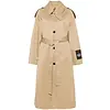 JEAN-PAUL GAULTIER COTTON TWILL DECONSTRUCTED TRENCH WITH BODY DETAILS BEIGE JEAN-PAUL GAULTIER COTTON TWILL DECONSTRUCTED TRENCH WITH BODY DETAILS BEIGE