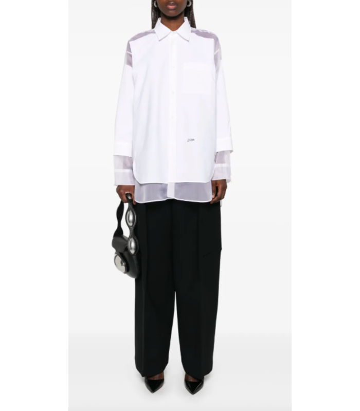 PETIT GRAND LIGHT NYLON SHIRT WHITE