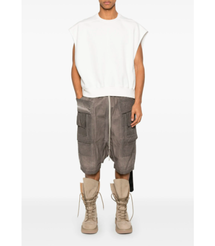 T-SHIRT IN FELPA SL JUMBO TATLIN SWEAT MILK
