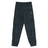 PRINTED TRACKPANT BLACK TARTAN