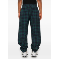 PRINTED TRACKPANT BLACK TARTAN