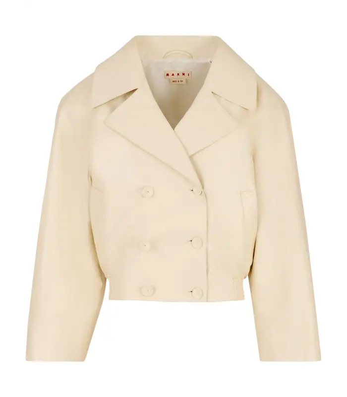 LEATHER JACKET YELLOW