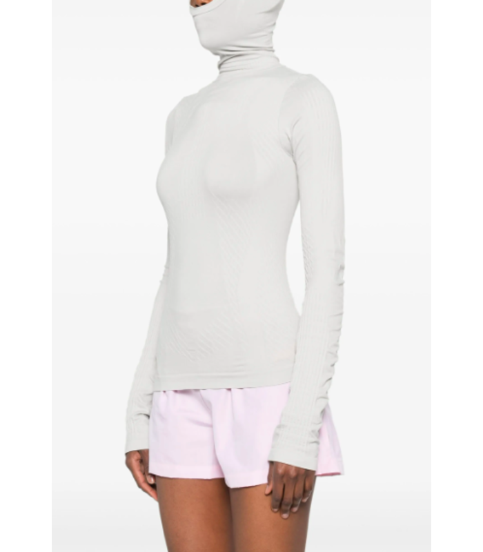 CIRCULAR HOODIE LIGHT GREY