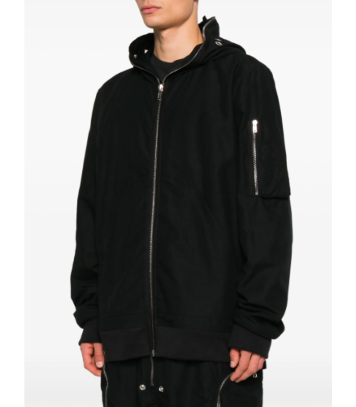 BOMBER IMBOTTITO GIMP FLIGHT BOMBER BLACK