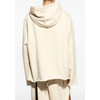 FELPA OVERSIZED HOODIE NATURAL/BLACK