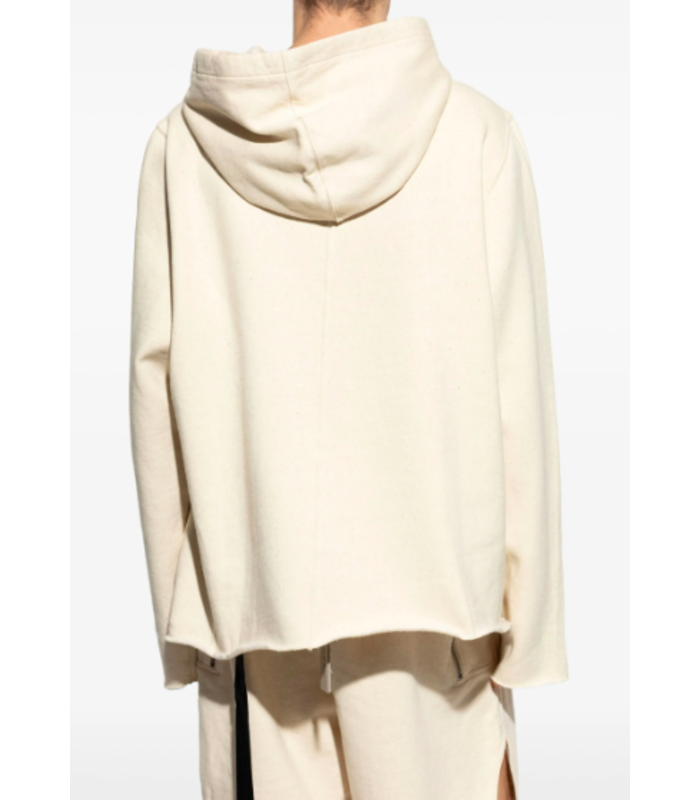 FELPA OVERSIZED HOODIE NATURAL/BLACK