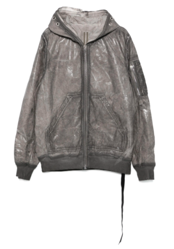RICK OWENS DRKSHDW bomber imbottito gimp flight bomber darkdust