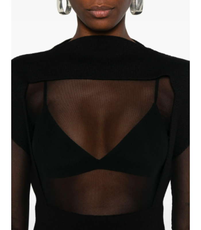 TOP IN MAGLIA TATLIN TOP BLACK
