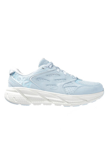 HOKA ONE ONE clifton l suede country air / bit of blue HOKA ONE ONE clifton l suede country air / bit of blue