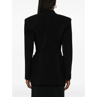 show sculptural jacket black
