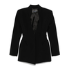 MUGLER show sculptural jacket black MUGLER show sculptural jacket black