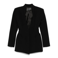 show sculptural jacket black
