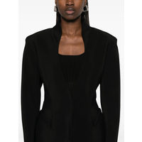 show sculptural jacket black