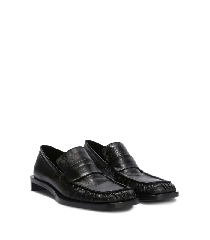 HEELED LOAFER BLACK