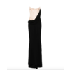 MUGLER DRESS BLACK/NUDE