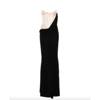 DRESS BLACK/NUDE