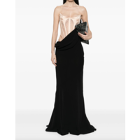 DRESS BLACK/NUDE