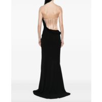 DRESS BLACK/NUDE