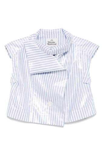 VIVIENNE WESTWOOD honor shirt white/blue VIVIENNE WESTWOOD honor shirt white/blue