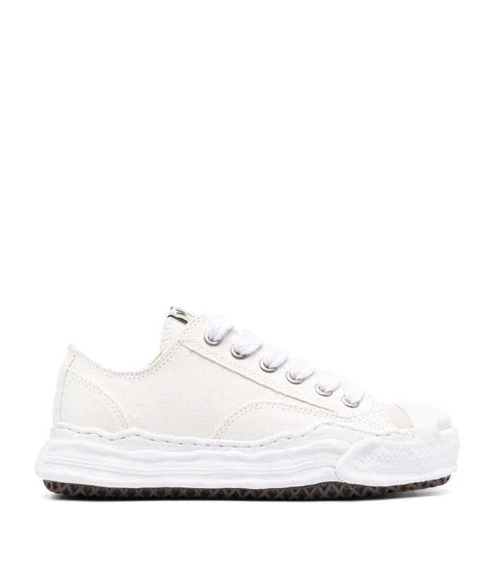 HANK ORIGINAL SOLE CANVAS LOW TOP SNEAKER WHITE