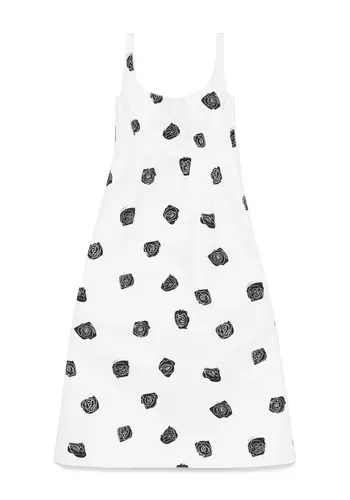 MARNI floral dress white MARNI floral dress white