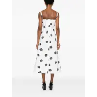 FLORAL DRESS WHITE