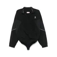 WRAP SPORTS BODYSUIT BLACK