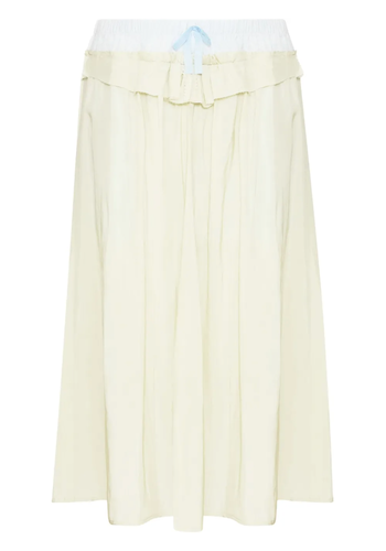 MAISON MARGIELA midi skirt butterscotch MAISON MARGIELA midi skirt butterscotch