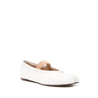 TABI BALLERINA FLAT ELASTIC BAND IVORY