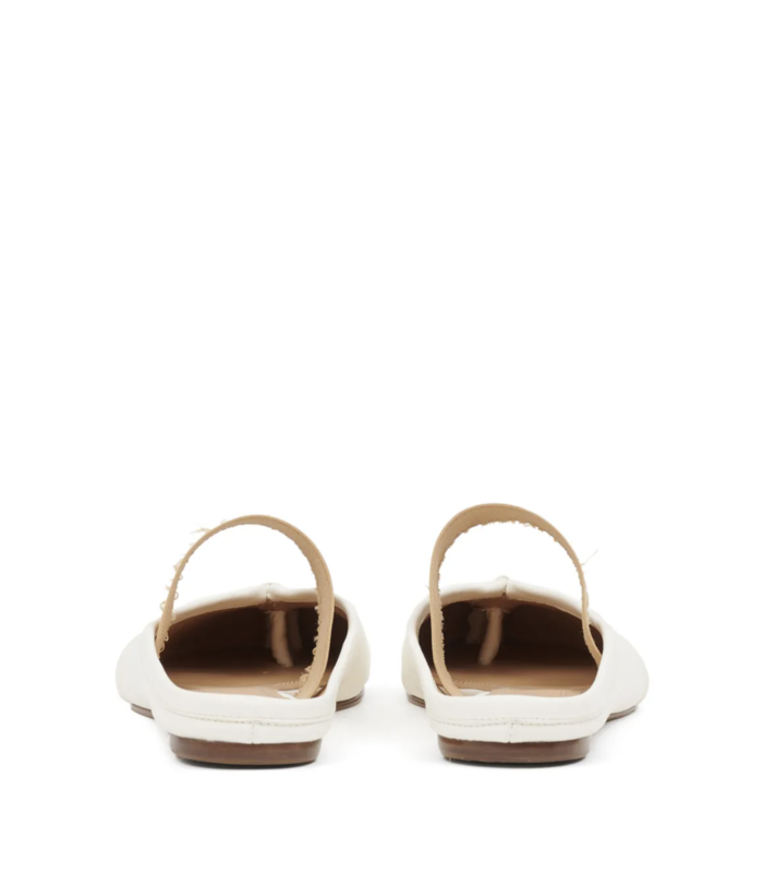 TABI BALLERINA MULE ELASTIC BAND IVORY