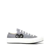 CHUCH TAYLOR 70 BLACK HEART LOW TOP SNEAKERS GREY