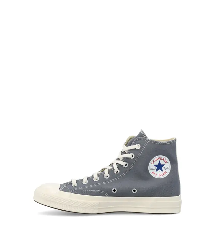 CHUCH TAYLOR 70 BLACK HEART HIGH TOP SNEAKERS GREY