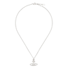VIVIENNE WESTWOOD MAYFAIR BAS RELIEF PENDANT RHODIUM CRYSTAL